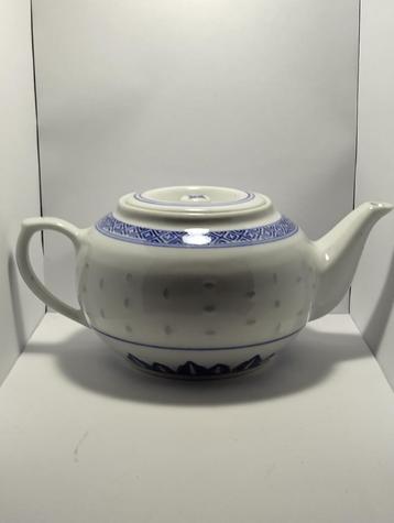 Théière en porcelaine, Enlèvement, Comme neuf, Porcelaine, Récipient(s)