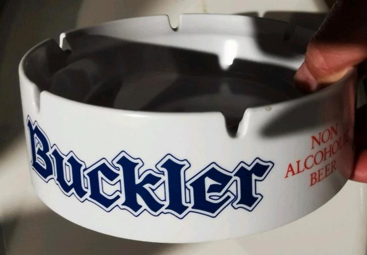 Buckler beers  Vintage late 80's Zie zeker omschrijving, Verzamelen, Biermerken, Zo goed als nieuw, Overige typen, Grolsch, Ophalen of Verzenden