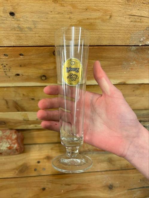 Glazen Loburg en Hoegaarden, Verzamelen, Glas en Drinkglazen, Gebruikt, Bierglas, Ophalen