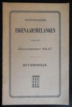 AALST - Huurboekje, Enlèvement ou Envoi, Neuf
