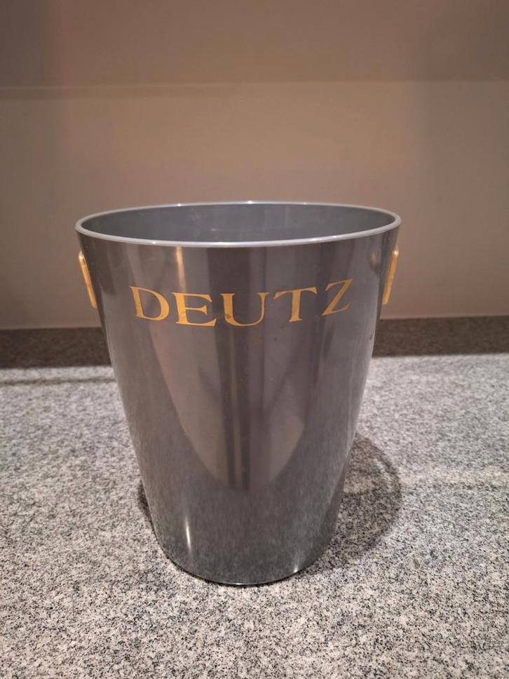 Seau à champagne Deutz, Maison & Meubles, Seaux, Synthétique, Enlèvement ou Envoi