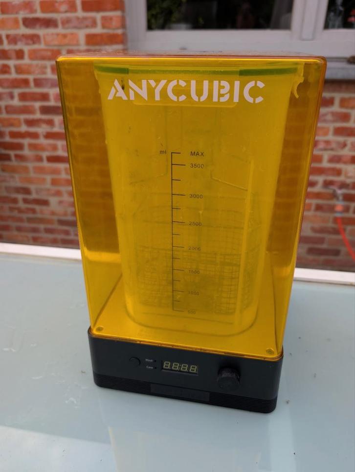 Anycubic wash and cure 2.0, Computers en Software, 3D-printerbenodigheden, Zo goed als nieuw, Ophalen