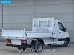 Mercedes Sprinter 514 CDI Kipper met kist 3.5T trekhaak Airc, Te koop, 3500 kg, Gebruikt, Stof