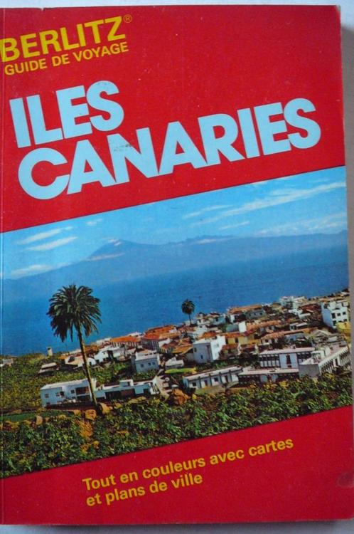 Iles Canaries Berlitz guide de voyage, Livres, Guides touristiques, Utilisé, Guide ou Livre de voyage, Europe, Autres marques