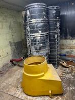 Goulotte à gravats + étançons réglables à vendre, Enlèvement, Utilisé