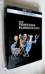 LES TONTONS FLINGUEURS (4KUHD) "STEELBOOK" 2 Bluray + Boekje, Cd's en Dvd's, Blu-ray, Ophalen of Verzenden, Zo goed als nieuw