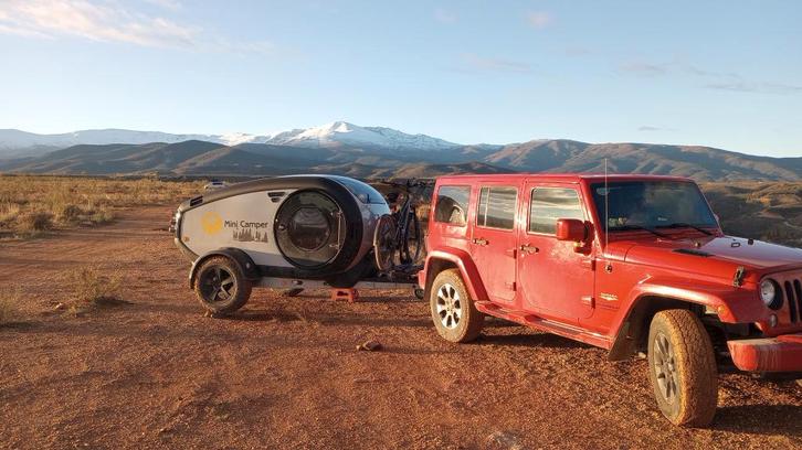 Teardrop, mini caravane MINK modèle X, Caravans en Kamperen, Stacaravans, tot en met 2, Ophalen
