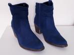 blauwe Boots / enkellaarsjes / mt 37, Blauw, Ophalen of Verzenden, Zo goed als nieuw