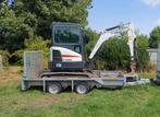 Bobcat E26+ Ifor Williams GX126, Zakelijke goederen, Machines en Bouw | Kranen en Graafmachines, Ophalen of Verzenden