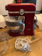 AEG - KEUKENROBOT / MIXER - ROOD - NIEUWSTAAT - Spotprijs!, Elektronische apparatuur, Keukenmixers, Ophalen of Verzenden