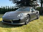 Porsche 911 Turbo de 2014, Auto's, 4 zetels, Cabriolet, Alcantara, Grijs