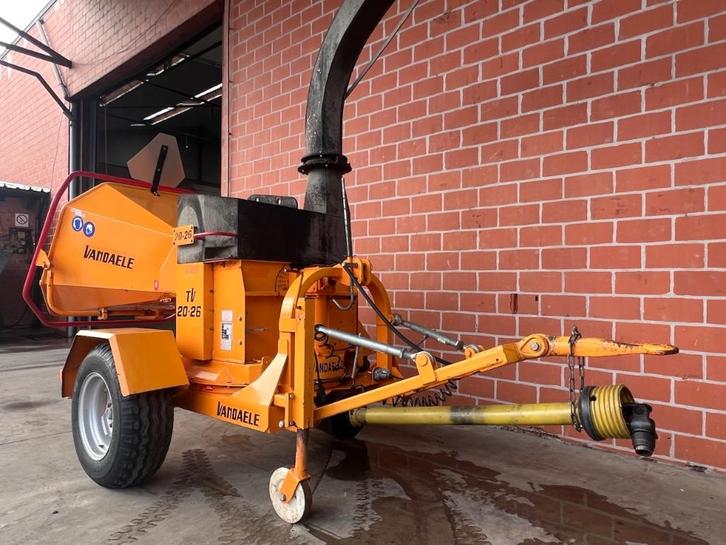 VANDAELE TV 20-26 PT  HAKSELAAR / HOUTVERSNIPPERAAR, Zakelijke goederen, Machines en Bouw | Tuin, Park en Bosbouw, Hakselaar, Ophalen