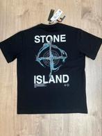 Stone Island graphic back logo t-shirt - zwart, Stone island, Maat 48/50 (M), Zwart, Nieuw