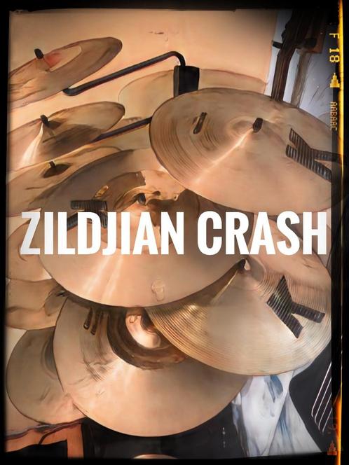 Zildjian CRASH Cymbals USED /VINTAGE 13"-20”, Musique & Instruments, Instruments | Pièces, Utilisé, Batterie ou Percussions, Enlèvement ou Envoi
