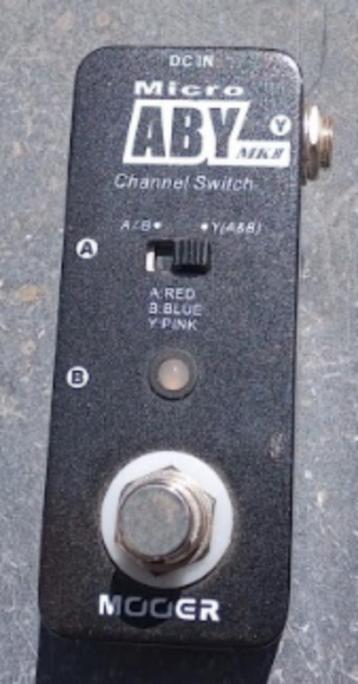 Mooer ABY MKII Channel Switch pedal (True Bypass)