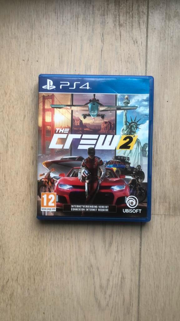 PlayStation 4 game The Crew 2., Games en Spelcomputers, Games | Sony PlayStation 4, Zo goed als nieuw, Racen en Vliegen, Vanaf 12 jaar