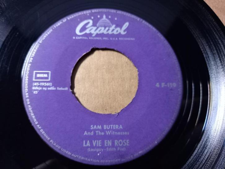 Sam Butera ‎– La Vie En Rose / All The Way '7, Cd's en Dvd's, Vinyl Singles, Gebruikt, Single, Overige genres, 7 inch, Ophalen of Verzenden