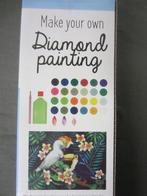 Diamond painting Toekans, Hobby & Loisirs créatifs, Bricolage, Enlèvement ou Envoi, Neuf