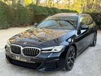 BMW 520 dA MHEV/ M sport/Panodak/Laser/Facelift/Trekhaak !, Auto's, 1995 cc, Zwart, 4 cilinders, 0 kg