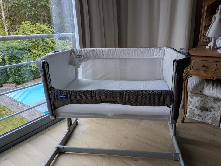 Lit d'appoint Chicco Next2me, Enfants & Bébés, Chambre d'enfant | Lits, Comme neuf, Moins de 140 cm, Moins de 70 cm, Matelas, Enlèvement