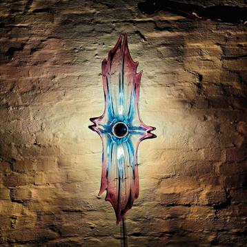 Vintage Murano glazen wandlamp. beschikbaar voor biedingen