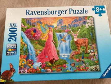 2 puzzels (100 en 200 stuks) Ravensburger - Disney Princess beschikbaar voor biedingen