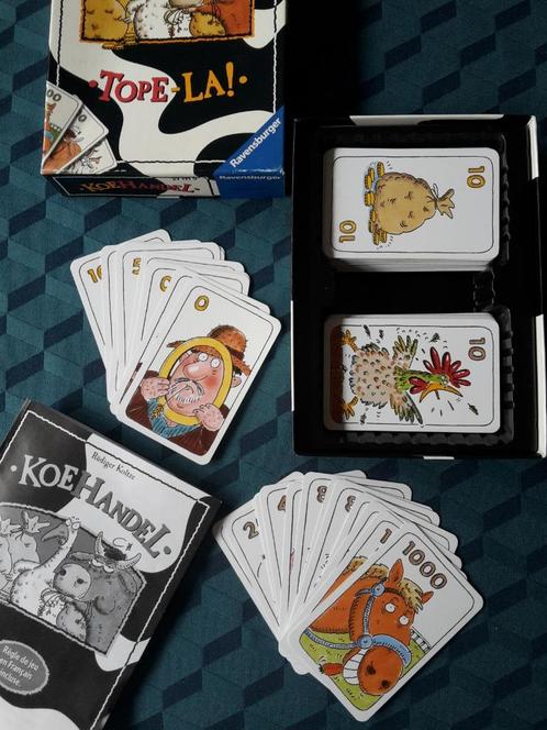 Nieuw spel Koehandel, 3 - 5 spelers, 10+, + 1 gratis promo, Hobby en Vrije tijd, Gezelschapsspellen | Kaartspellen, Zo goed als nieuw
