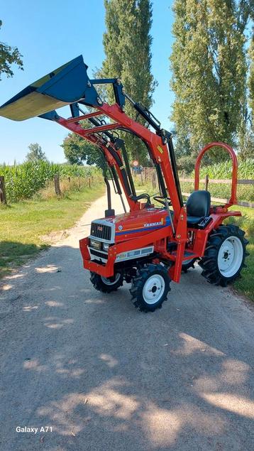 Compleet gereviseerde minitractor yanmar 20pk 4x4 voorlader! beschikbaar voor biedingen