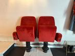 Klapstoel Casino Oostende, Huis en Inrichting, Gebruikt, Twee, Stof, Rood