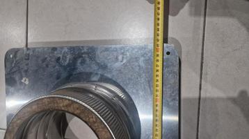 Plaque + raccord double paroi BOFILL  beschikbaar voor biedingen