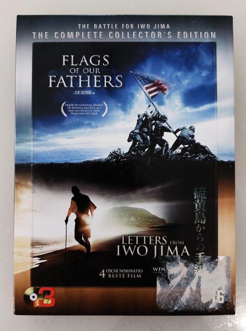 2FILMS :Flags Of Our Fathers /Letters From Iwo Jima📀 (3DVD), CD & DVD, DVD | Action, Comme neuf, Guerre, Coffret, Enlèvement ou Envoi