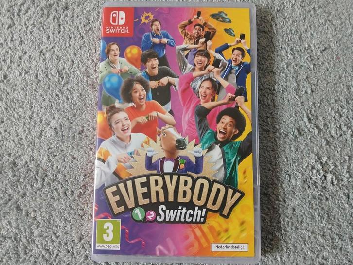 Everybody 1-2 Switch!, Games en Spelcomputers, Games | Nintendo Switch, Zo goed als nieuw, Overige genres, Vanaf 3 jaar, Ophalen of Verzenden