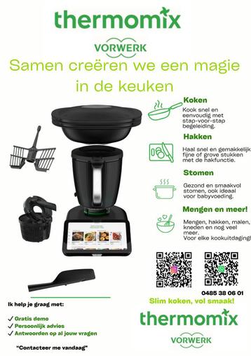 ✨Thermomix 7- Betaal in 1x, 2x of 3x! Zonder extra kosten✨ beschikbaar voor biedingen