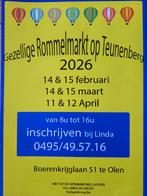 Rommelmarkt Olen 14 en 15 maart