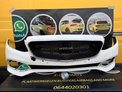 Bumper MERCEDES C Klasse W205 Voorbumper 4x PDC origineel, Auto-onderdelen, Carrosserie, Bumper, Mercedes-Benz, Voor, Gebruikt