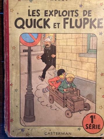 Stripverhaal van Quick en Flupke beschikbaar voor biedingen