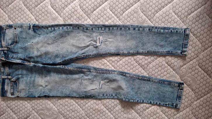 spijkerbroek 28/30, Kleding | Heren, Spijkerbroeken en Jeans, Zo goed als nieuw, Overige jeansmaten, Blauw, Ophalen of Verzenden