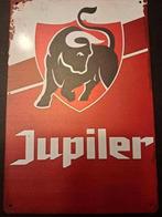 Jupiler Vintage metalen reclamebord 20X30 cm Nieuwe staat (2, Verzenden, Nieuw, Reclamebord, Plaat of Schild, Jupiler