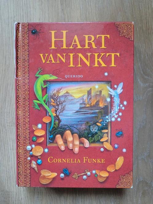 Cornelia Funke - Hart van inkt (hardcover), Boeken, Kinderboeken | Jeugd | 13 jaar en ouder, Zo goed als nieuw, Ophalen of Verzenden