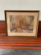 Originele kleurenets van Roger Hebbelinck (1912–1987, Antiek en Kunst, Ophalen of Verzenden