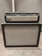 Vintage Pearl Bassman met  vintage 1x15 cabinet, Muziek en Instrumenten, Ophalen, Gebruikt, Gitaar, 100 watt of meer