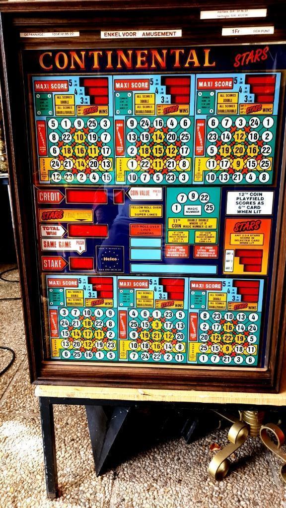Continental Star opvoer kast de onderkant is er niet bij. Me, Verzamelen, Automaten | Gokkasten en Fruitautomaten, Zo goed als nieuw