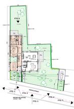 Landelijke casco-woning gesloten bouw te koop in Lillo-2%, Immo, 200 tot 500 m², 165 m², 3 kamers, Tussenwoning