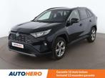 Toyota RAV4 2.5 Hybrid 4x2 Black Edition (bj 2021), Auto's, Toyota, Stof, Gebruikt, 2487 cc, Zwart