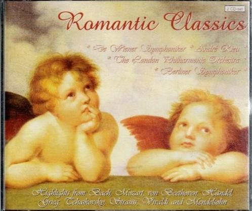2 x cd   -    Romantic Classics, Cd's en Dvd's, Cd's | Overige Cd's, Ophalen of Verzenden