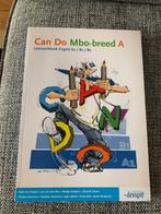 Manuel d'anglais Can Do MBO-Breed A, Enlèvement ou Envoi, Comme neuf, Anglais
