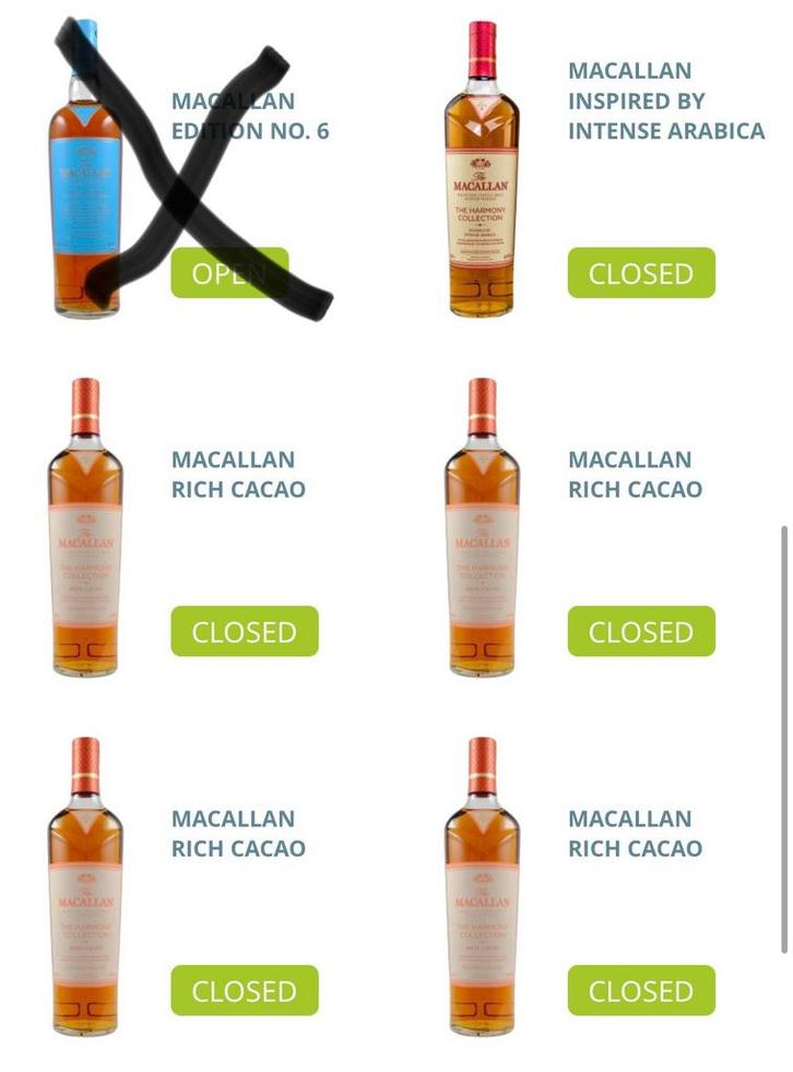 Kleine verzameling whisky, Verzamelen, Wijnen, Zo goed als nieuw, Ophalen of Verzenden