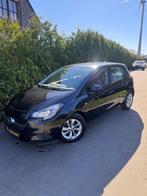 Opel Corsa 1.4 90PK 2017, Auto's, Stof, 4 cilinders, Zwart, Bedrijf