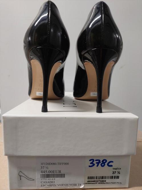 378C* Casadei -sexy escarpins noirs cuir verni (37,5), Vêtements | Femmes, Chaussures, Comme neuf, Escarpins, Noir, Envoi