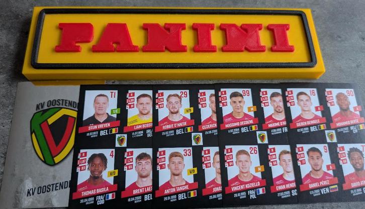 Panini FOOTBALL 2023/24 5 AUTOCOLLANTS KV OSTENDEFOOT, Hobby & Loisirs créatifs, Autocollants & Images, Neuf, Enlèvement ou Envoi